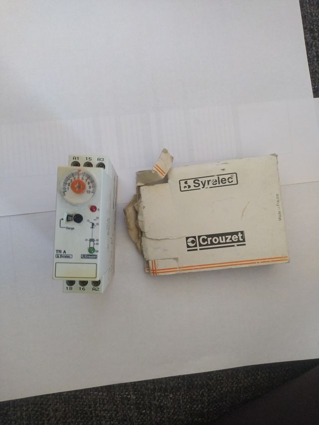 Relé Temporizador Syrelec Crouzet TR A
