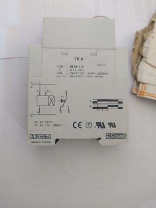 Relé Temporizador Syrelec Crouzet TR A