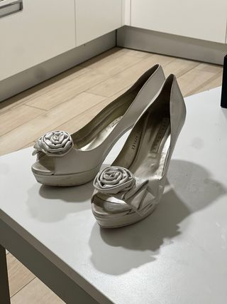 Zapatos de Novia Pura López Talla 40