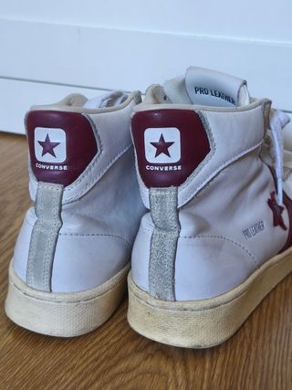Zapatillas Converse de piel