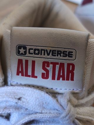 Zapatillas Converse de piel