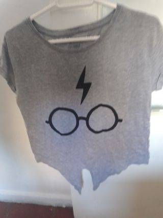 Camiseta Harry Potter Gris