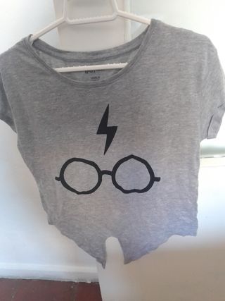 Camiseta Harry Potter Gris