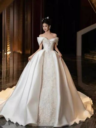 Traje de Novia Blanco Sin Usar