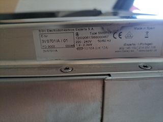 Lavavajillas Balay 3VS701IA