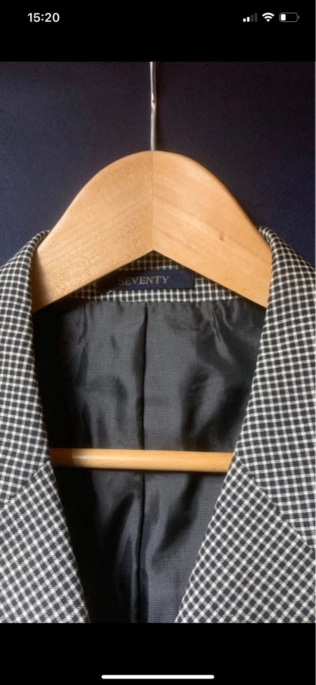 Giacca uomo pura lana vergine Seventi