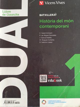 HISTORIA DEL MON CONTEM.. 1 (LC+QA+DIGITAL) (DUAL)