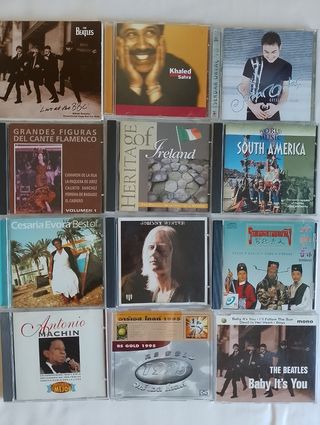 LOTE DE 39 CD'S DE MÚSICA VARIADA