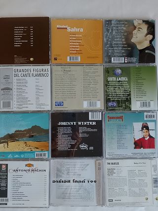 LOTE DE 39 CD'S DE MÚSICA VARIADA