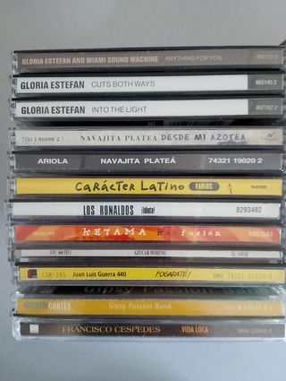LOTE DE 39 CD'S DE MÚSICA VARIADA