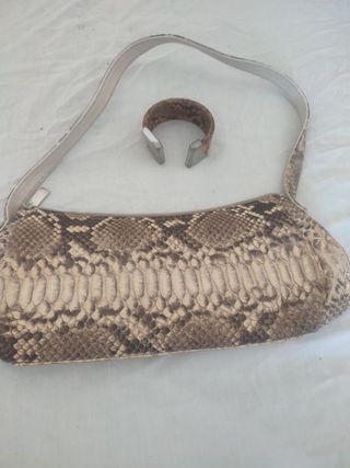 Bolso Sendra piel serpiente