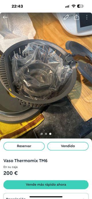 Vaso Thermomix TM6 Nuevo