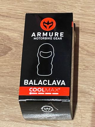 Balaclava Armure Motorbike Gear Coolmax