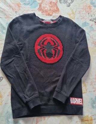Sudadera Marvel Spider-Man Lentejuelas