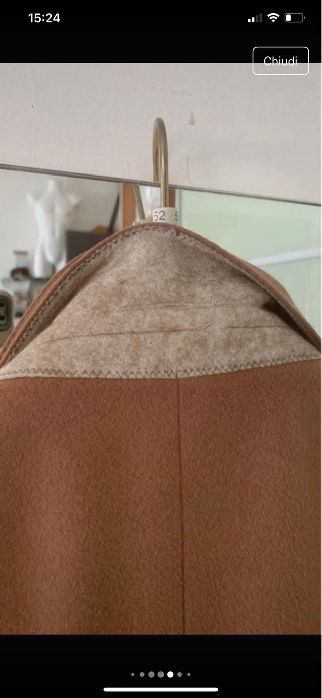 Giacca uomo Yves Saint Laurent cashmere marrone