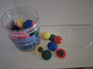 50 calamite magnetiche per lavagna