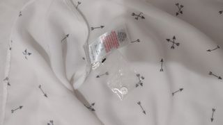 Camisa nueva blanca estamapada