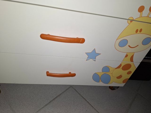 Cuna + Cambiador + Mueble Cajonera+ Colchón+Regalo