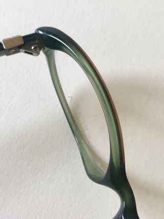 3-008-Montatura ESCADA ovali marroni nuovi 90