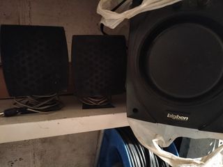 Altavoces Big Ben Negros