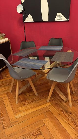 Tavolo da pranzo + 4 sedie Jysk