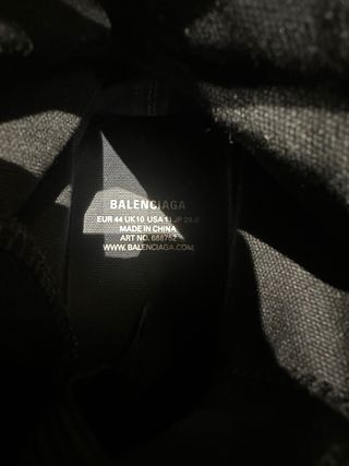Balenciaga Sneakers Talla 44 Negras