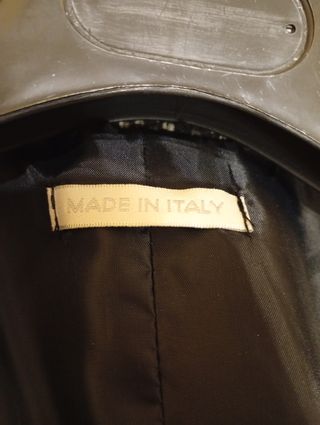 Abrigo vintage lana forrado equivale  talla 40/42