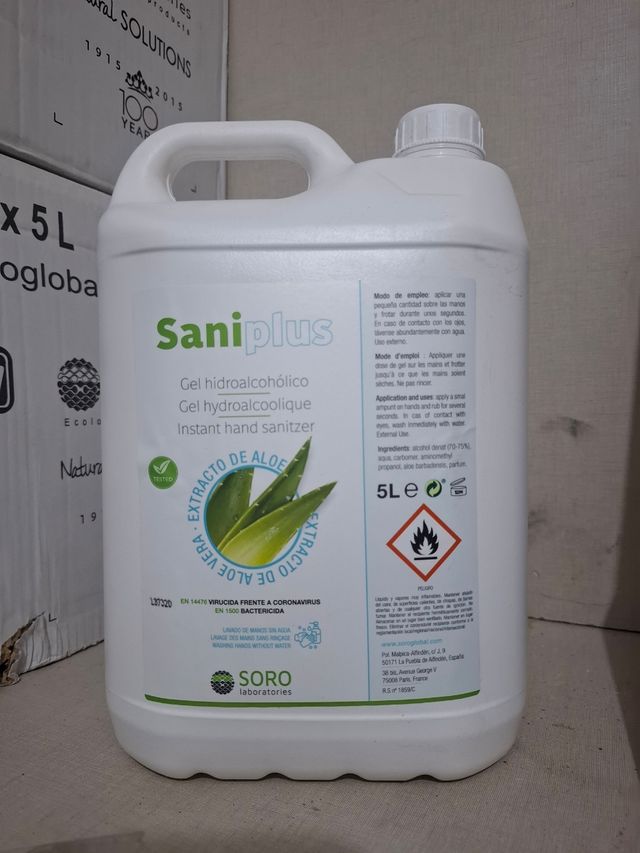 Gel idroalcolico Saniplus 5L