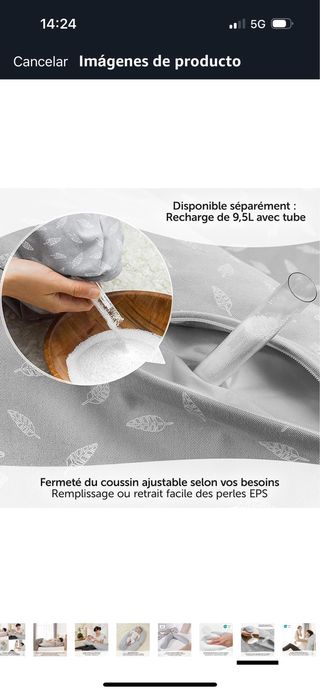 Cojín Embarazo y Lactancia Theraline Bio