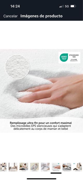 Cojín Embarazo y Lactancia Theraline Bio