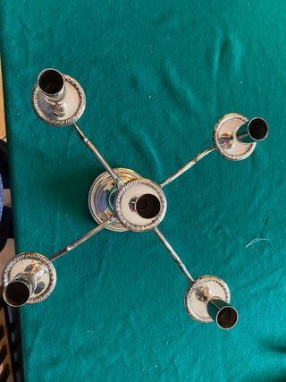 Candelabro 5 braccia argento