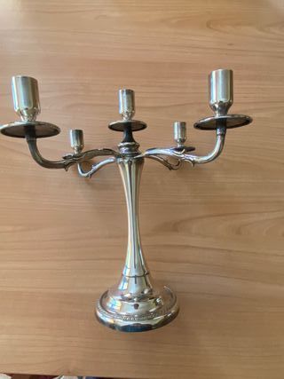 Candelabro 5 braccia argento