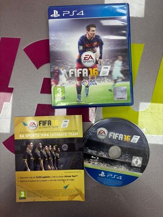 Videojuego PS4 juegos fifa 16 ps4