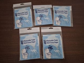 50 copriwater usa e getta da viaggio