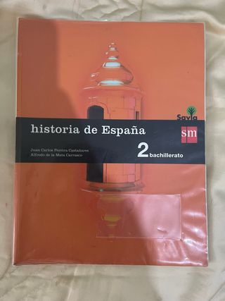 Libro “Historia de España 2 Bachillerato”
