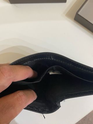 Portafoglio Gucci nero