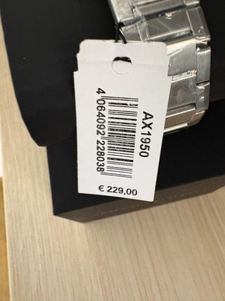 Armani Exchange Reloj Azul 44mm