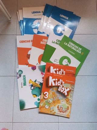 Lote Libros 3 primaria