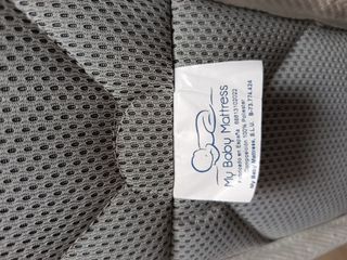 Cuna 120x60 + colchón + barrera seguridad