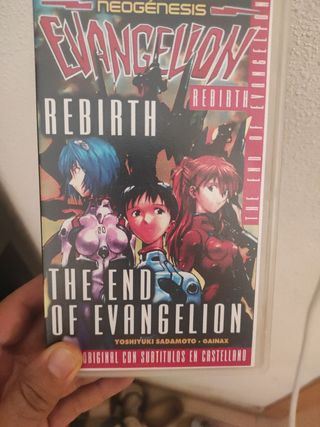 VHS Neon Genesis Evangelion: The End of Evangelion