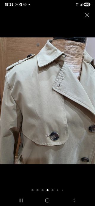 Gabardina Beige