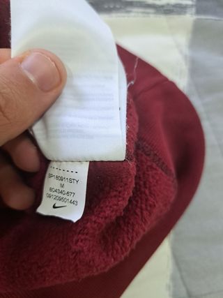 Sudadera Nike Talla M Roja