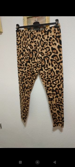 Leggings Leopardo Talla XL