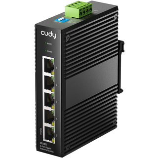Switch 5 Puertos Gigabit calidad Industrial