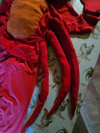Costume Carnevale Sebastian Granchio La Sirenetta