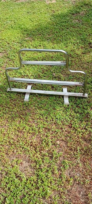 Porta rollos de papel cromado