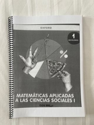 Matemáticas Aplicadas CC. Sociales I 1º Bachill...