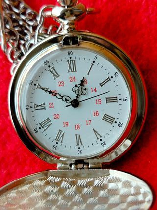 Orologio da tasca colore argento