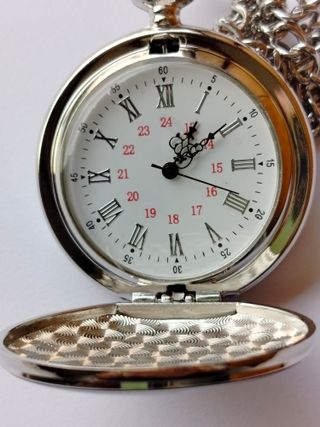 Orologio da tasca colore argento