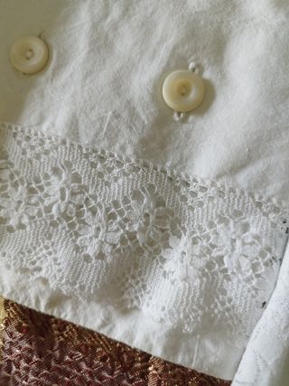 Lote Fundas Almohada Antiguas Bordadas